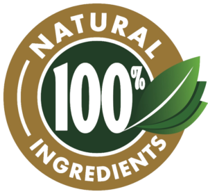 100 % NATURAL INGREDIENTS